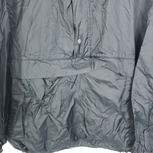 J Crew Jacket Mens M Windbreaker Oarsman Hooded Pullover Slick Vintage Nylon - Picture 3 of 14